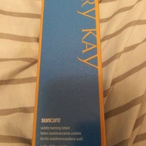 Subtle tanning lotion